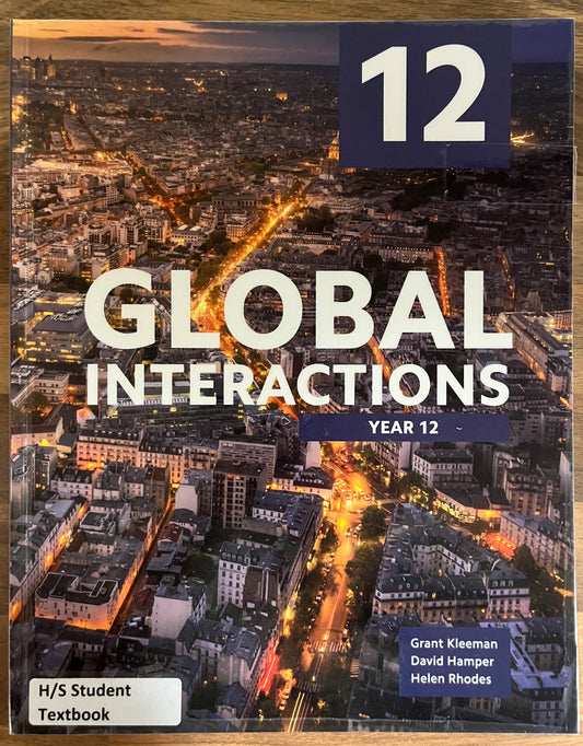 Global Interactions Year 12, 3rd Edition Textbook by Grant Kleeman
