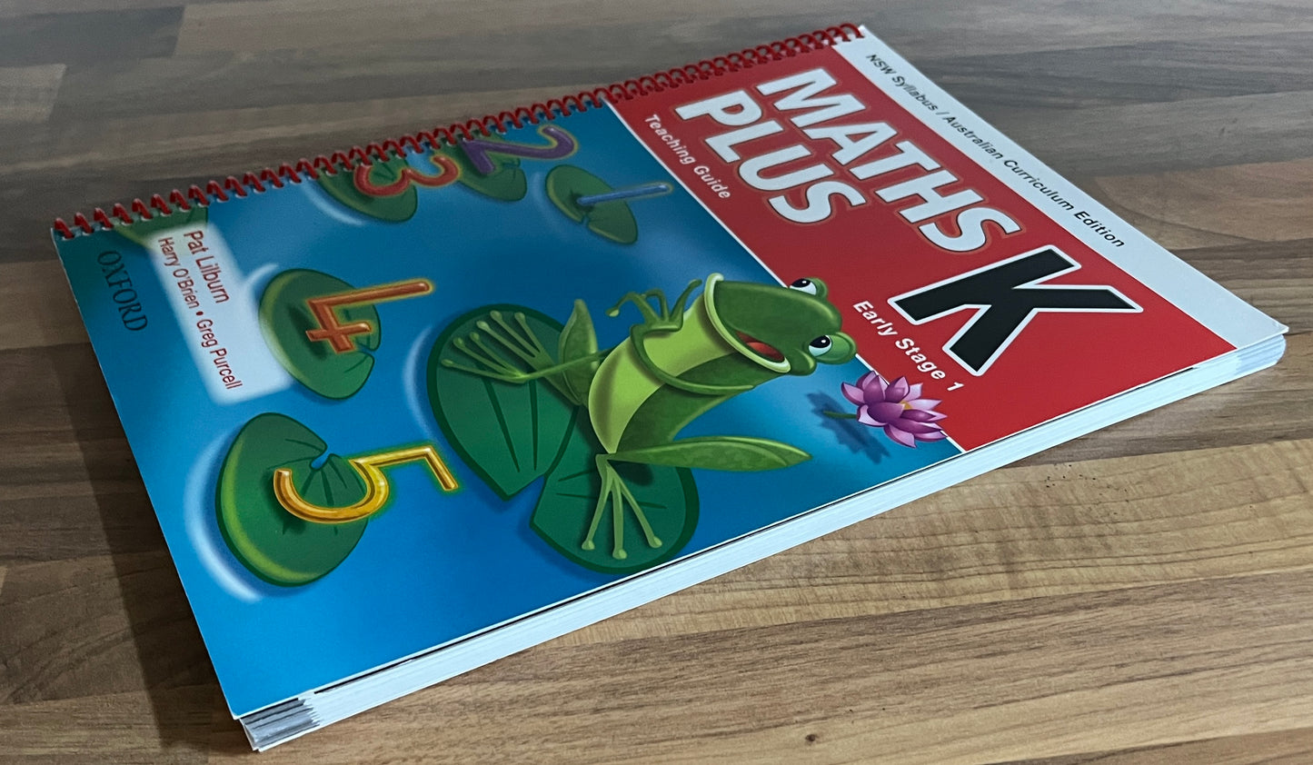 Maths Plus K Teaching Guide: NSW Syllabus Early Stage 1 Australian Curriculum, 2013