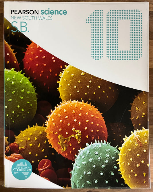 Pearson Science NSW 10 Student Book + eBook by Greg Rickard