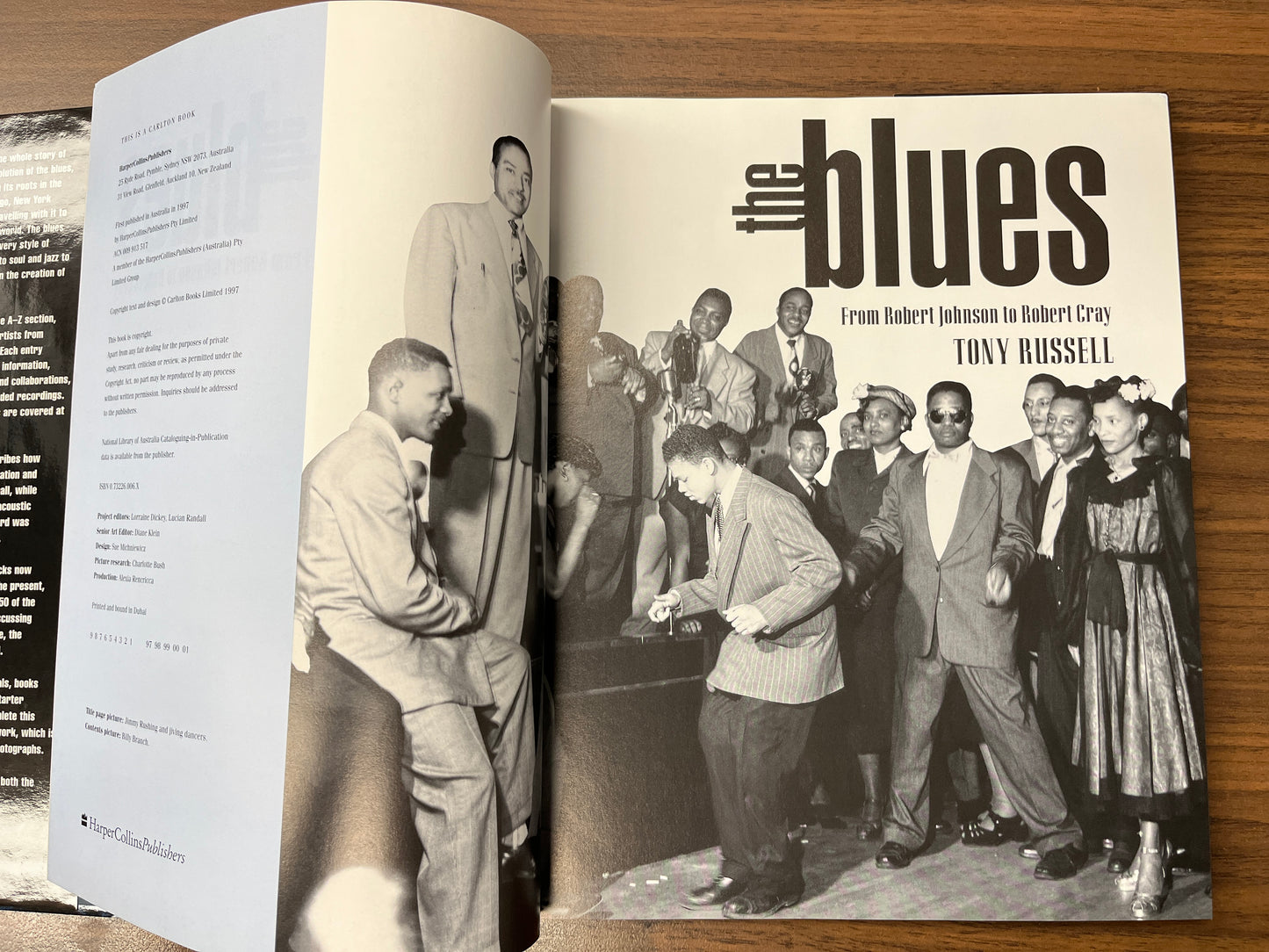 The Blues From Robert Johnson to Robert Cray by Tony Russell Hardcover/Dust Jacket, 1997