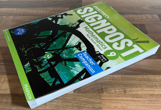 Australian Signpost 9 Stages (5.1-5.2) Mathematics NSW Teacher Companion (Pearson)