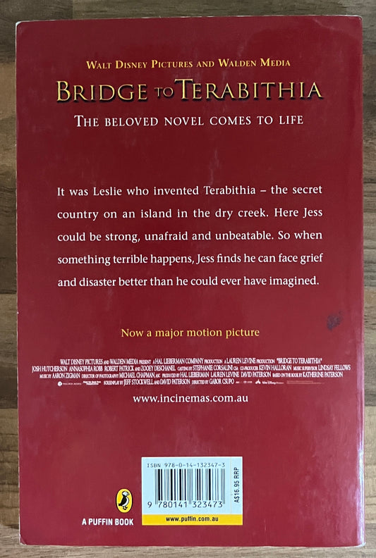 Bridge to Terabithia, Film Tie-in by Katherine Paterson (Puffin Books)