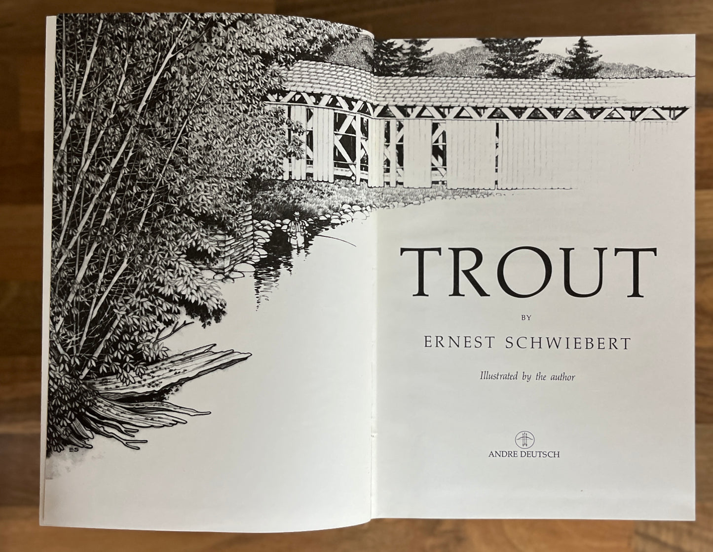 TROUT by Ernest Schwiebert 2 Vol Set w/ Slipcase 1st Edition 1978 Fly Fishing