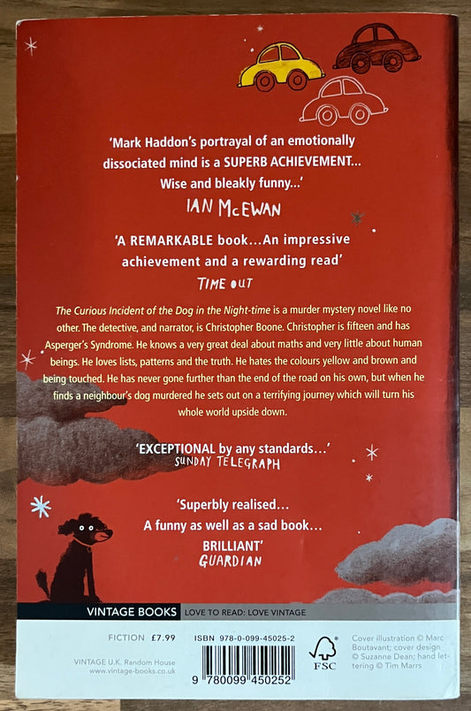 The Curious Incident of the Dog in the Night-Time by Mark Haddon
