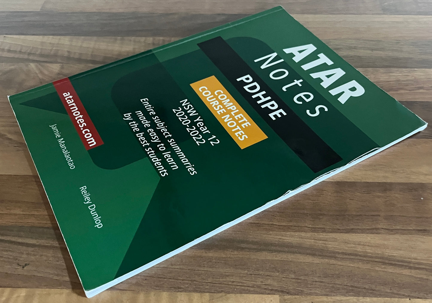 ATAR Notes: NSW Year 12 PDHPE Complete Course Notes 2020-2022