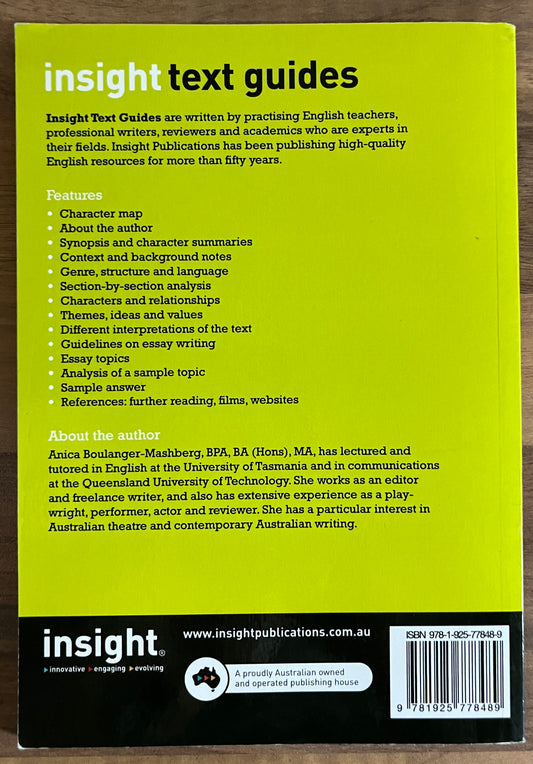 Insight Text Guides: Craig Silvey's Jasper Jones