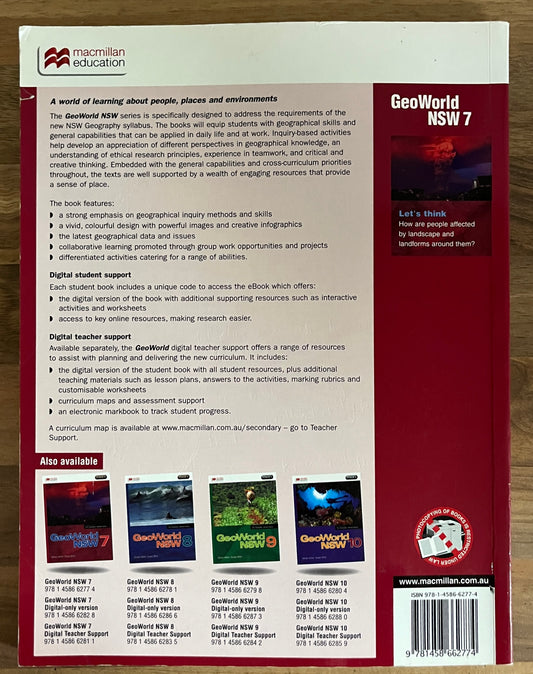 Macmillan GeoWorld NSW 7 Student Book