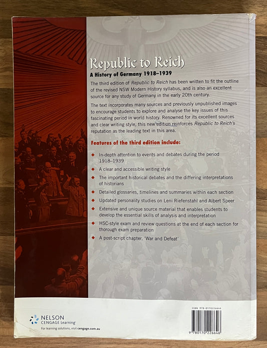 Republic to Reich: A History of Germany 1918-1939, 3rd Edition - K.J.Mason