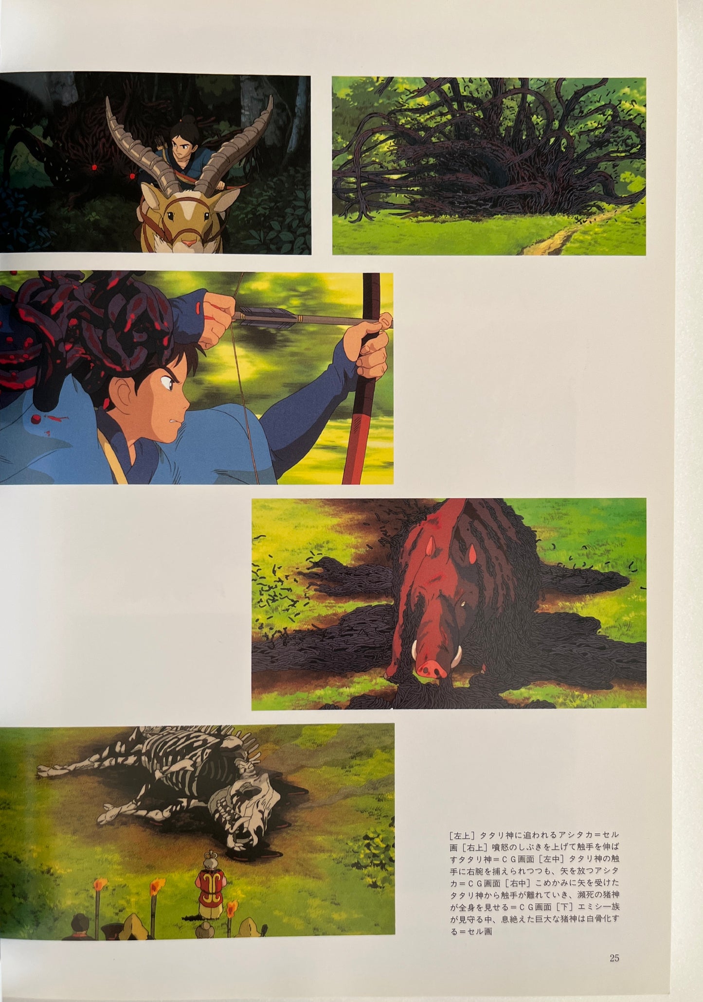 The Art of the Princess Mononoke Hayao Miyazaki Art Book Studio Ghibli Japan
