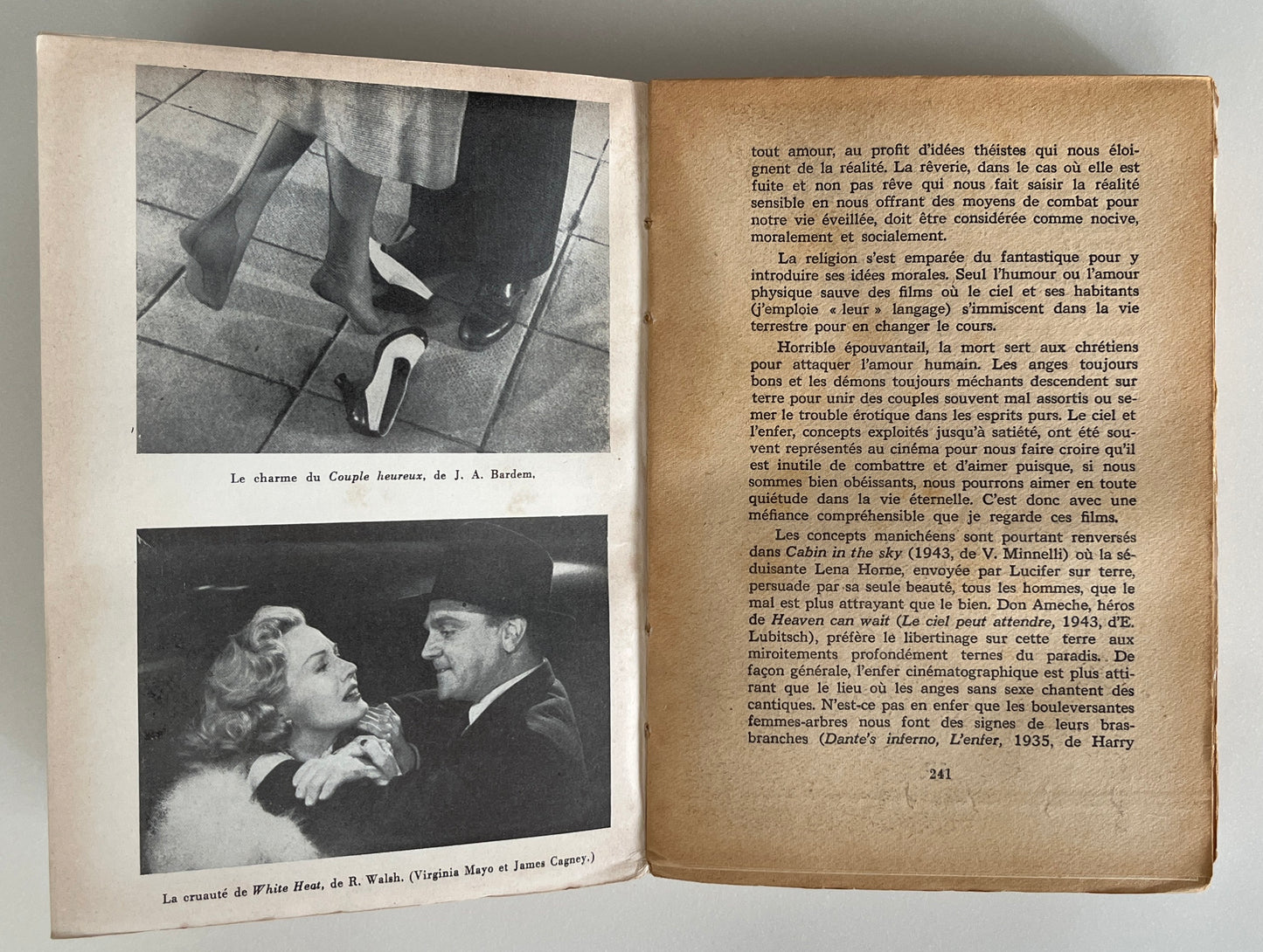 Amour - Érotisme et Cinéma by Ado Kyrou 1957, First Edition