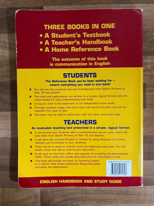 English Handbook and Study Guide by Beryl Lutrin and Marcelle Pincus
