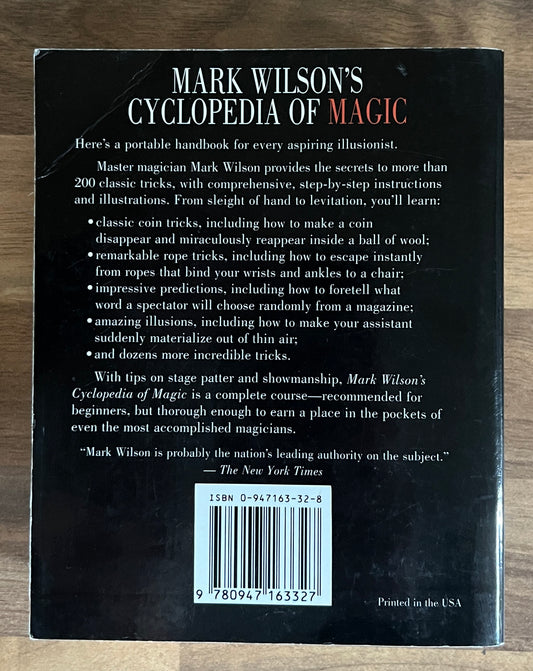 Mark Wilson's Cyclopedia Of Magic: A Complete Course