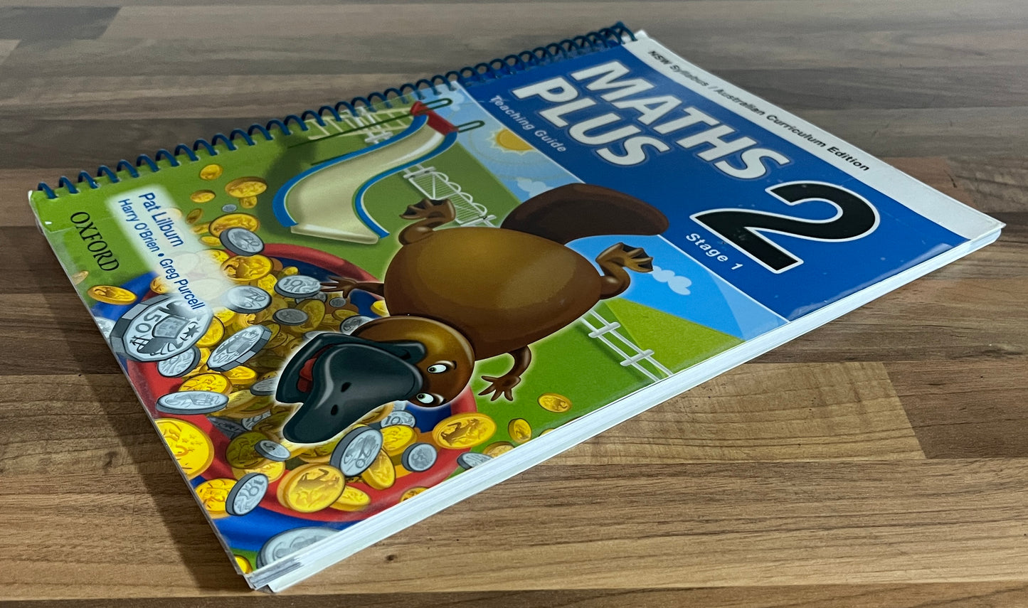 Maths Plus 2 Teaching Guide: NSW Syllabus Stage 1 Australian Curriculum Edition, 2013