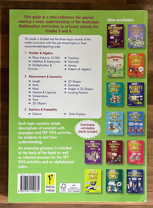 Blake's Maths Guide Middle primary (ages 7 to 10) by Bev Dunbar