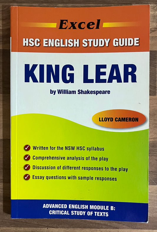 Excel HSC English Study Guide: King Lear by William Shakespeare