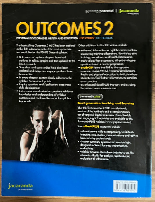 Outcomes 2 PDHPE HSC Course Student Book, 5th Edition