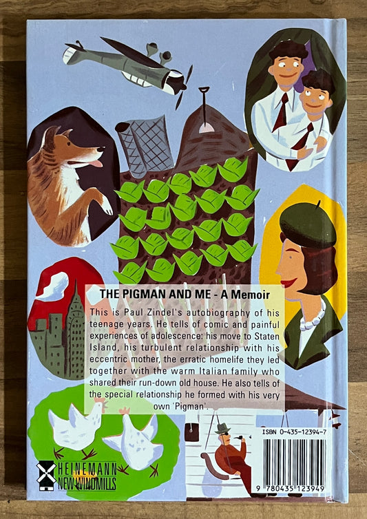 The Pigman & Me: A Memoir by Paul Zindel, Hardcover