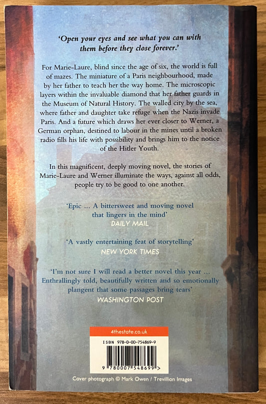 All the Light We Cannot See by Anthony Doerr