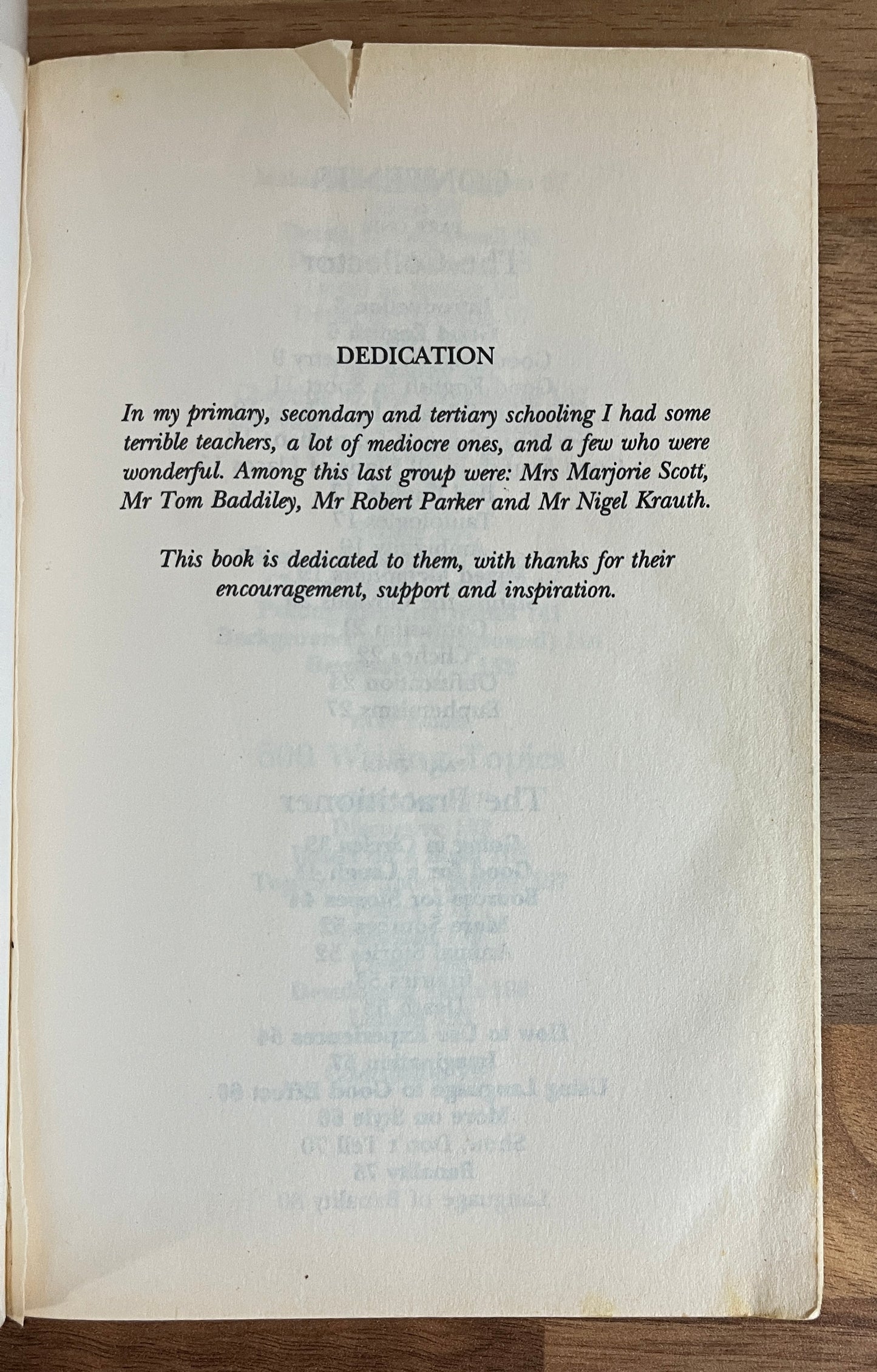 Everything I Know About Writing by John Marsden