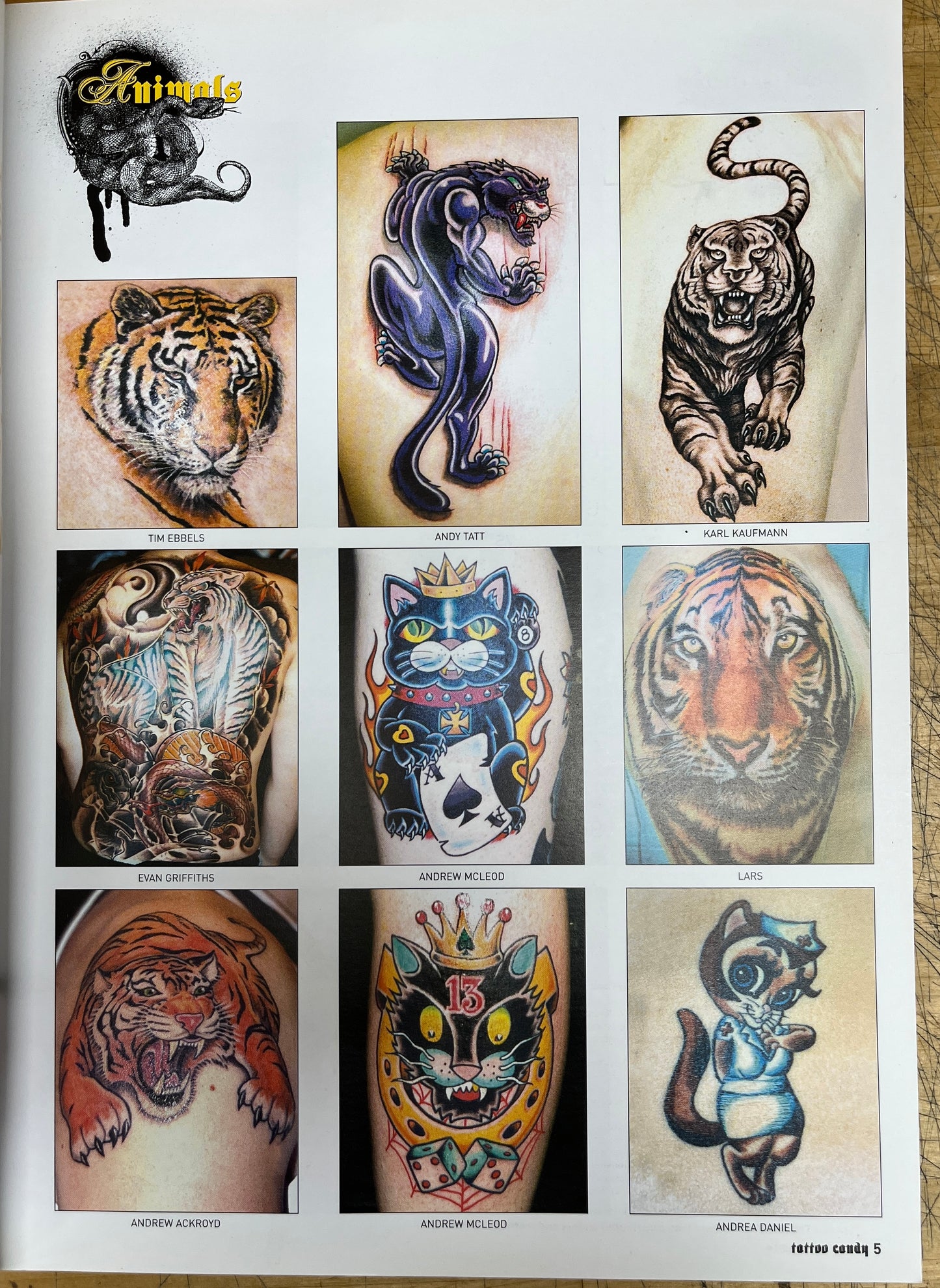Tattoos Down Under: Tattoo Candy, Special Collectors 1st Annual