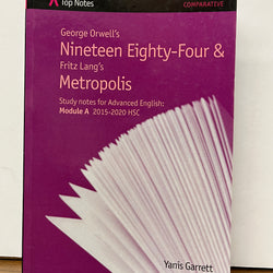 Top Notes: George Orwell's Nineteen Eighty-Four & Fritz Lang's Metropolis