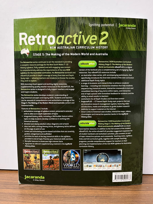 Retroactive 2 NSW AC History Stage 5: Making of the Modern World & Australia