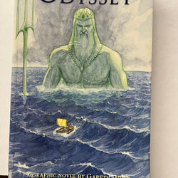 The Odyssey: A Graphic Novel by Gareth Hinds (Ex-libris with neat stamps)