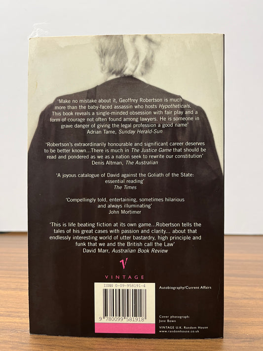 The Justice Game by Geoffrey Robertson