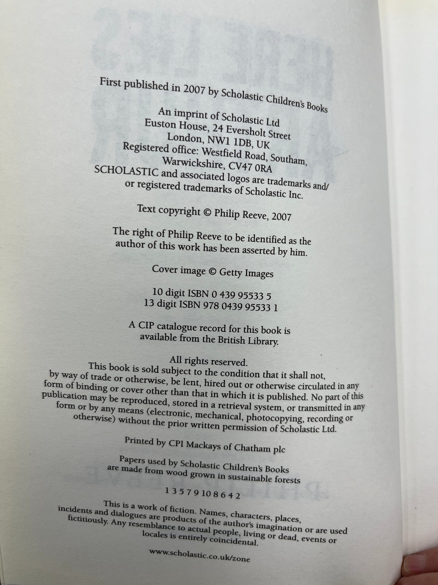 Here Lies Arthur by Philip Reeve (Hardcover/Dust Jacket) 1st/1st Print