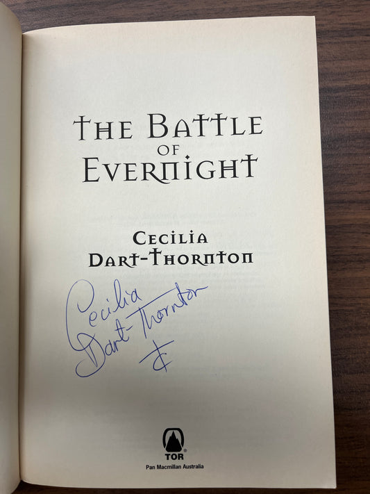 The Bitterbynde Book III: Battle of Evernight by Cecilia Dart-Thornton SIGNED