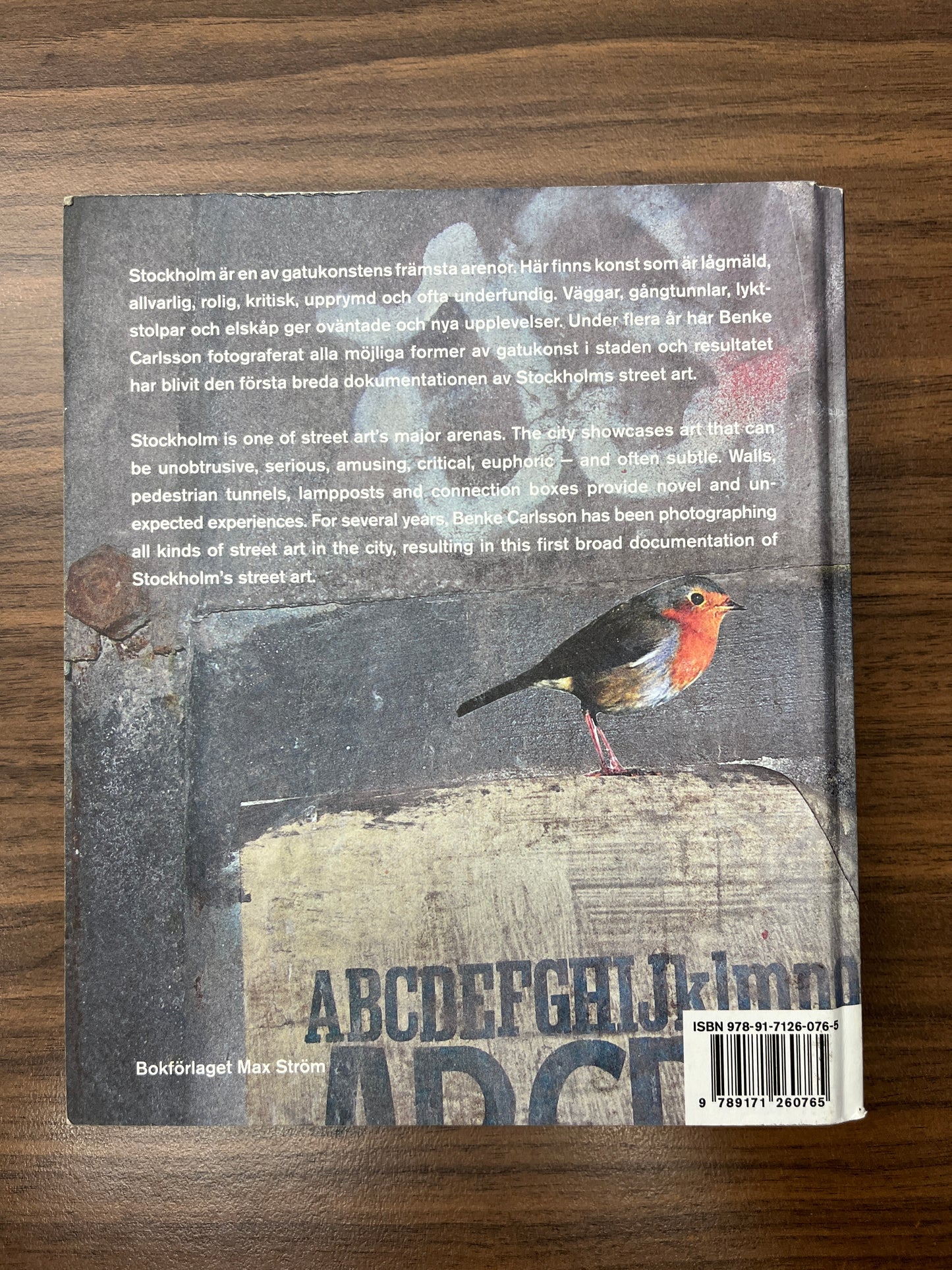 Street Art Stockholm by Benke Carlsson (Hardcover)