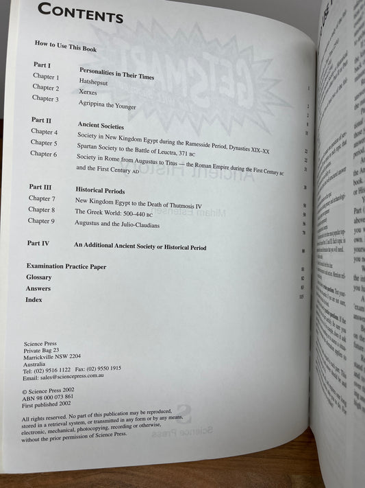 Get Smart Ancient History Study Guide by Miriam Estensen