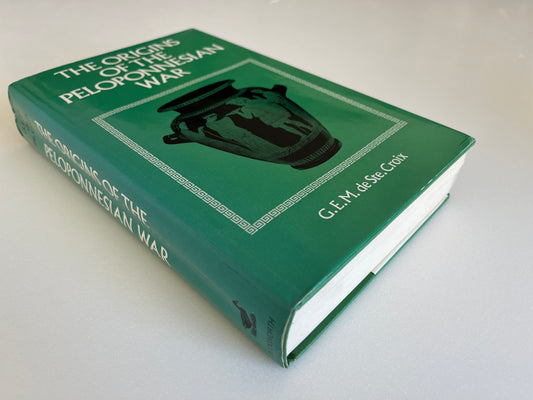 The Origins of the Peloponnesian War by G.E.M. de Ste. Croix HC/DJ VGC