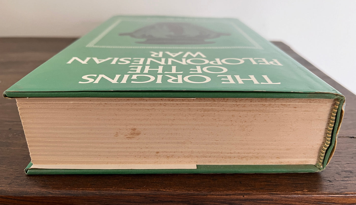 The Origins of the Peloponnesian War by G.E.M. de Ste. Croix HC/DJ VGC