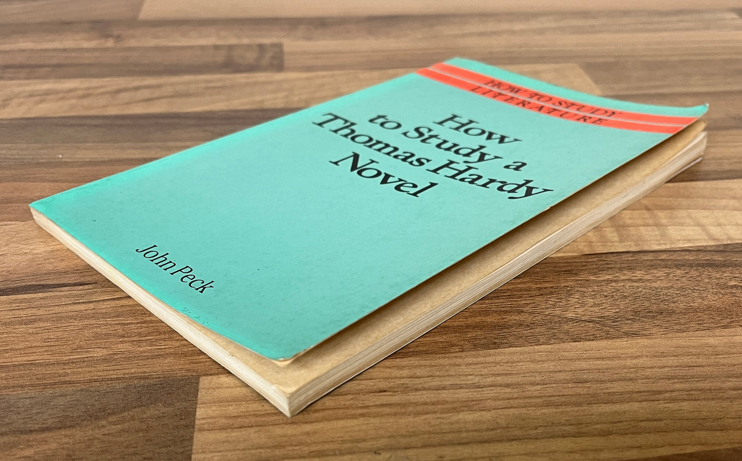 How To Study Literature: How to Study a Thomas Hardy Novel by Joh Peck