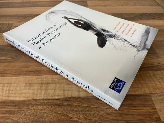 Introduction to Health Psychology in Australia by Val Morrison, Paul Bennett et al