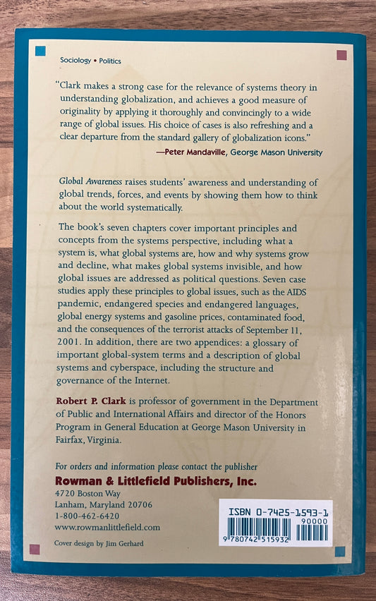 Global Awareness : Thinking Systematically about the World by Robert Clark