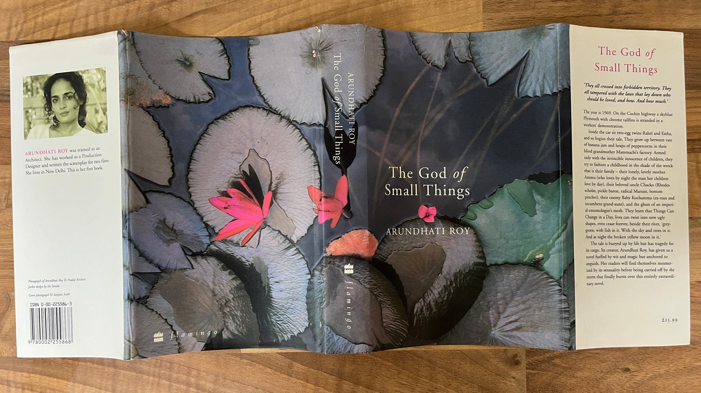 The God of Small Things by Arundhati Roy (Hardcover/Dust Jacket, 1st Edition/1st Print)