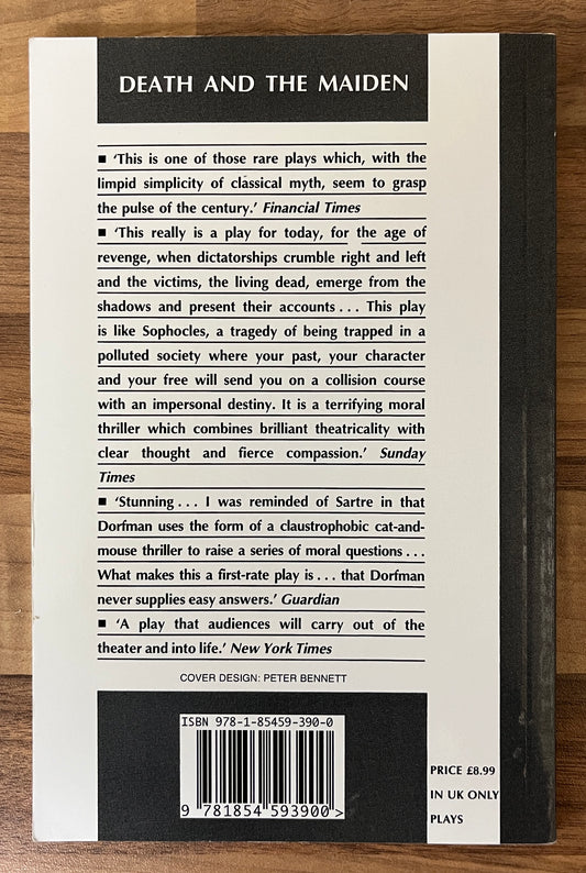 Death and the Maiden by Ariel Dorfman (Final Definitive Edition)