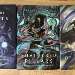 Eternal Sky: Range of Ghosts Shattered Pillars Steles of Sky - Elizabeth Bear HC/DJ, 1st/1st