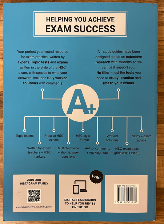 A+ HSC Year 12 Mathematics Advanced Practice Exams by Simon Meli (2020 Update Syllabus)