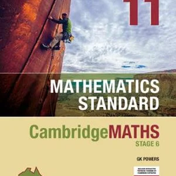 (EBOOK ONLY/EMAILED) CambridgeMATHS Stage 6 Mathematics Standard Year 11 (Interactive Textbook powered by Cambridge HOTmaths) (FIRM SALE)