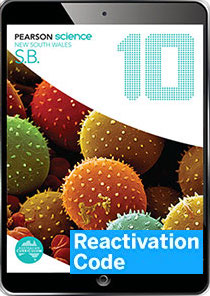 (EBOOK REACTIVATION ONLY/EMAILED) Pearson Science NSW 10 eBook Reactivation Code (FIRM SALE)