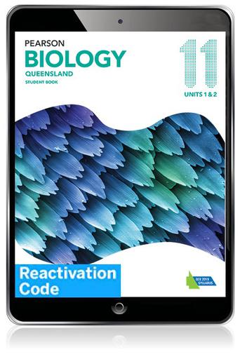 (EBOOK REACTIVATION ONLY/EMAILED) Pearson Biology 11 QLD eBook Reactivation Code (FIRM SALE)