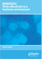 BSBIND201: Work Effectively in a Business Environment