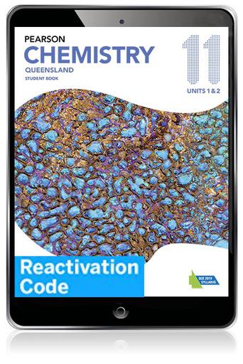 (EBOOK REACTIVATION ONLY/EMAILED) Pearson Chemistry 11 QLD eBook Reactivation Code (FIRM SALE)