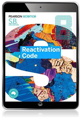 (EBOOK REACTIVATION ONLY/EMAILED) Pearson Science AC 8 Reactivation Code (FIRM SALE)