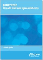 BSBITU202: Create and Use Spreadsheets, Release 1