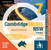 (EBOOK REACTIVATION ONLY/EMAILED) CambridgeMATHS Year 7 NSW Syllabus for the Australian Curriculum, 2nd Edition  REACTIVATION CODE (FIRM SALE)