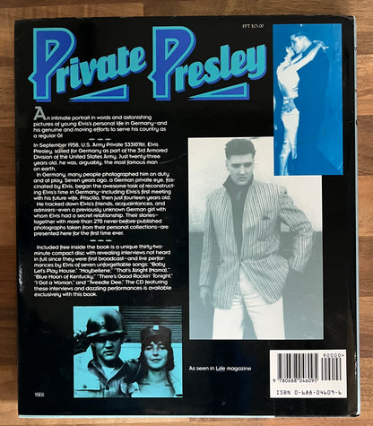 Private Presley: The Missing Years Elvis in Germany + CD by Andreas Schroer HC/DJ